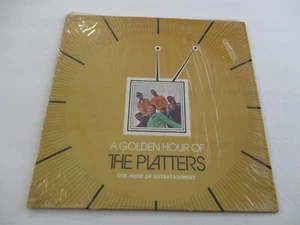 A Golden Hour Of The Platters Vinyl LP 1975 One Hour Of Entertainment 22 Tracks - Picture 1 of 4