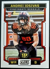 2023 PANINI SCORE FOOTBALL ROOKIE CARDS #301-399 - PICK YOUR CARD