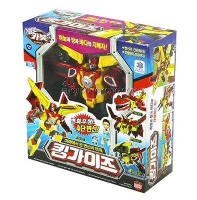 Hello Carbot KINGGUYS King Guys 4 Type Transformer Robot Kinggaiz Korean Toy  - Image 1 of 4