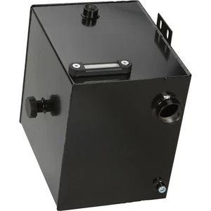 Tanque de aceite hidráulico de acero de 3 galones - succión de 1,5"" - puerto de retorno de 3/4"" - puertos FNPT - Imagen 1 de 5