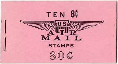 Scott #BKC11 (c64, c64b) Flag Over Capitol Booklet of 10 Stamps - MNH Slogan #3 - Image 1 of 2