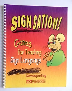 Signsation! Games for Teaching Sign Language Instructional teacher's tools - Picture 1 of 10