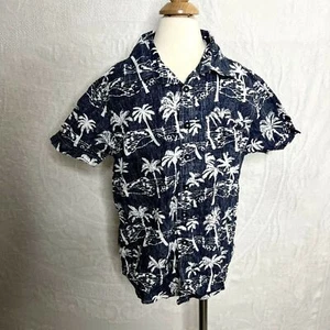 Boy's Palm Tree Dress Shirt - Picture 1 of 5
