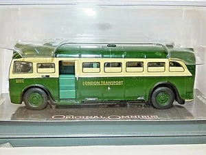 Corgi OOC A.E.C. Q Single Deck - Autobús de transporte de Londres verde - Imagen 1 de 2