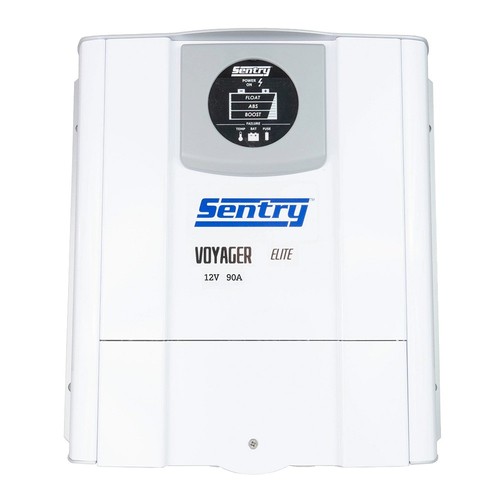 Sentry Voyager Elite Battery Charger 12V 90A 115/230V Input 3 Bank ...