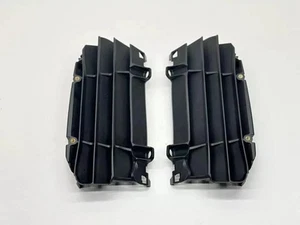 New 2024 KTM 125SX Radiator Louvers Plastic OEM Guard Black Husqvarna Dirt Bike - Picture 1 of 2