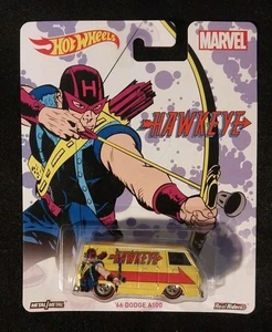 Hot Wheels Premium Marvel Hawkeye 1966 Dodge A100 - Picture 1 of 2