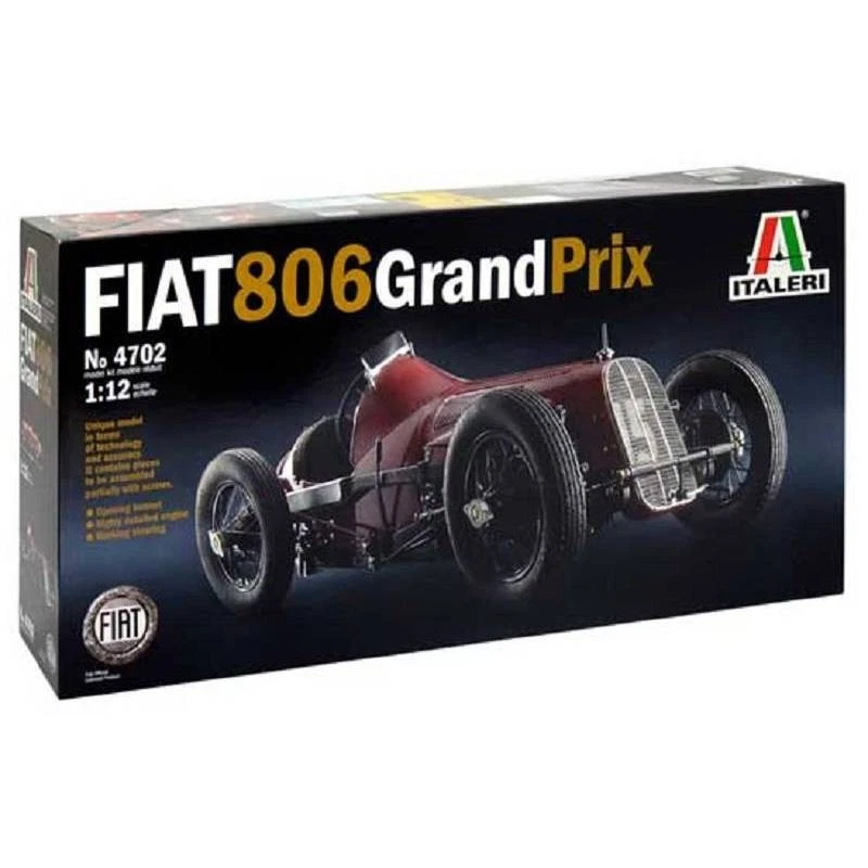 Italeri 4702 Fiat 806 Grande Prezzo 1/12: Kit Premium Con Metal, Photoetch, MO - Immagine 1 di 4