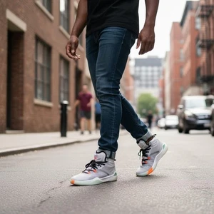 Nike Jordan Zion 1 Zapatos Para Hombre Talla 11 Gris Naranja Baloncesto Jumpman DA3130-008 - Imagen 1 de 14