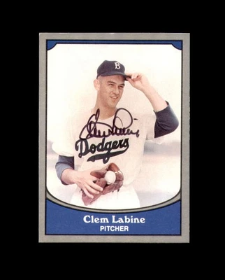 Clem Labine Signed 1990 Pacific Legends Brooklyn Dodgers Autograph - Image 1 of 2