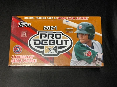 2021 Topps Pro Debut Baseball Hobby Box Sealed - Image 1 of 4
