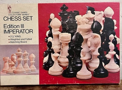Classic Games Collectors Series Chess Set Edition 3 Imperator - Image 1 of 4