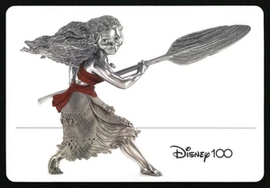Bandai Carddass Disney 100 Wonder Moana Silver - Picture 1 of 2