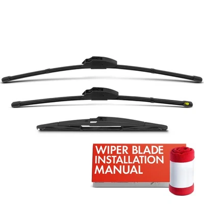 Limpiaparabrisas de 21"" y 18"" y 12"" para camioneta Pontiac Vibe 2003-2008 3 piezas Foto 1 de 4