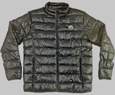 OILERS Jacket Mens L/XL Blue NHL HOCKEY Puffer Coat Fanatics EDMONTON - Image 1 of 4