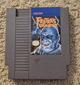Fester's Quest (1989) - Nintendo Entertainment System NES - Authentic & Tested