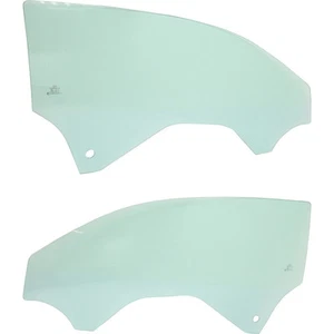 Door Glasses Set of 2 Front Driver & Passenger Side for Chevy Coupe Camaro Pair - Picture 1 of 12