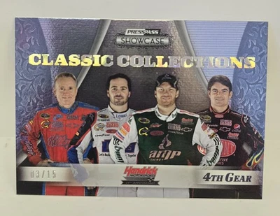 2009 Press Pass Showcase 4th Gear Earnhardt Jr./Gordon/Johnson/Martin 03/15 - Image 1 of 3
