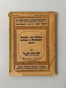 Gemüse- und Obstbau im Haus- u. Wirtschaftsgarten. Nebst einem Anhang: Wie wird - Picture 1 of 1