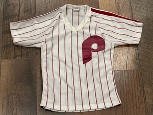 Philadelphia Phillies MLB Youth Pin Stripe Jersey Medium (10/12) Vintage - Picture 1 of 9