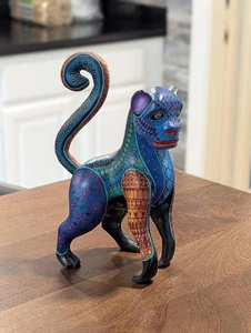 Monkey Alebrije is Genuine Mexican Folk Art | Vibrant Handcraftsmanship - Picture 1 of 10