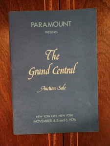 GRAND CENTRAL COIN AUCTION CATALOG PARAMOUNT NEW YORK CITY 1976 - Picture 1 of 8