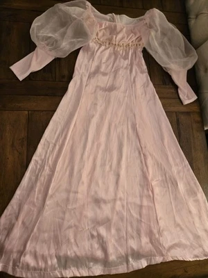 Women’s Adult Cinderella Cosplay Halloween Costume Princess Dress Hand Made - Image 1 of 4