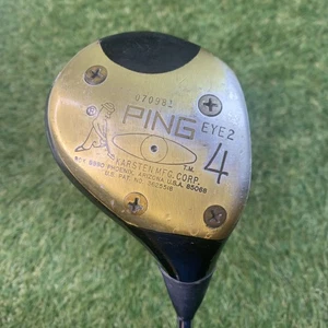 Ping Eye 2 4 Fairway Wood Black Dot Stiff Flex ZZ Lite Steel Right Hand 41" - Picture 1 of 7