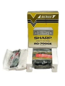 Sharp RG-7000X Car Cassette Player Radio NEW Kassetten Auto Top in Box - Picture 1 of 16