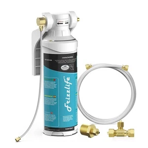 Inline Water Filter System for Refrigerator, Ice Maker, Under Sink, Certified... - Picture 1 of 6