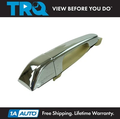 TRQ Rear Right Exterior Door Handle Chrome For 2007-2008 Hyundai Entourage Foto 1 de 4