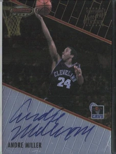1999-00 Bowman's Best Card #BBA7 Andre Miller autógrafo automático - Imagen 1 de 2