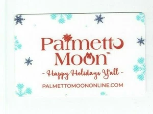 Palmetto Moon Gift Card Christmas - Happy Holidays Y'all - Collectible- No Value - Picture 1 of 2