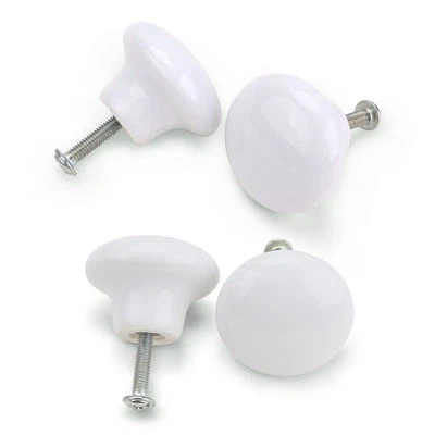 1-24Pcs 38mm Ceramic Door Knobs Drawer Cabinet Wardrobe Cupboard Pull Handle - Image 1 of 4