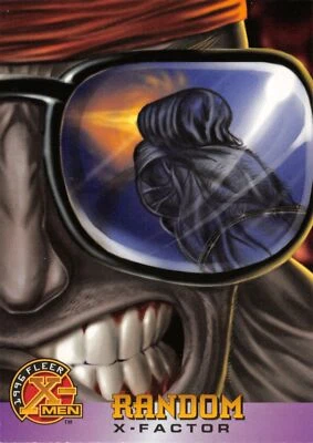 RANDOM / 1996 Fleer X-Men Walmart BASE Trading Card #17 - Image 1 of 2