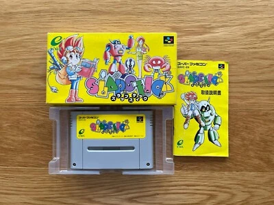 Slapstick (Robotrek) Japan Super Famicom Super Nintendo SNES SFC  Boxed - Image 1 of 4