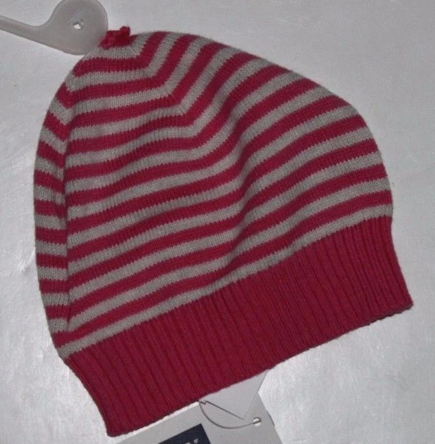 Bebé Gap Nuevo con Etiquetas Niñas 0 3 6 12 Mo Rosa Rayas 100% Algodón Suéter Gorro Sombrero Foto 1 de 1