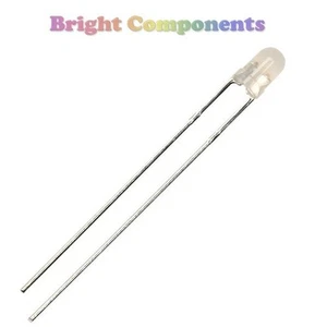 10 x White LED 3mm - Diffused - UK Seller - Picture 1 of 1