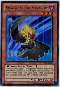 Yugioh Blackwing - Kalut the Moon Shadow Astral Pack 4 Super Rare AP04-EN005 - Picture 1 of 1