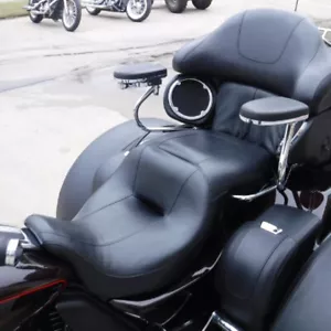 Asiento de pasajero para Harley Touring Electra Glide CVO Ultra Limited FLHT 08+ - Imagen 1 de 13
