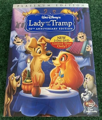 Lady and the Tramp (DVD, 2006) 2-Disc Set Platinum Edition - Image 1 of 4
