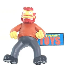 The Simpsons EVIL WILLIE GROUNDSKEEPER Treehouse of Horror Playmates figure - Picture 1 of 6