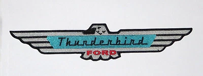 Parche bordado FORD THUNDERBIRD HIERRO/COSIDO EN 10" LARGO X 2" ALTO  Foto 1 de 2