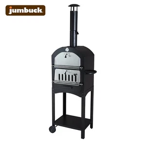 New Jumbuck™ Woodfire Charcoal Outdoor Pizza Oven Portable Ceramic Stone Plate - Picture 1 of 2