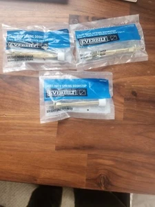 Menge 3 Everbilt 3 Zoll Helle Messing Leicht Einsatz Feder Türstopps 245 542 - Bild 1 von 2