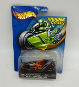 Hot Wheels Thunder Cycles Cybertooth HW Cyborg 1/64 Diecast MIP BX63 - Picture 1 of 2