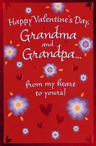 Liebevolle VALENTINSTAGSKARTE FÜR OMA & OPA von American Greetings +✉ - Bild 1 von 5