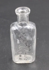 Botella antigua farmacia Dickinson, plomo, SD - Imagen 1 de 4