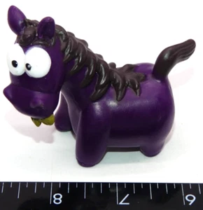 Purple Baa Baa Barn Donkey Animal Figure Farm Toy - Picture 1 of 6