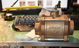NEW APOLLO 2" BALL VALVE SWEAT LEVER AIOCZMW2Y3 82LF20801 B08Z85DTH4 - Picture 1 of 5